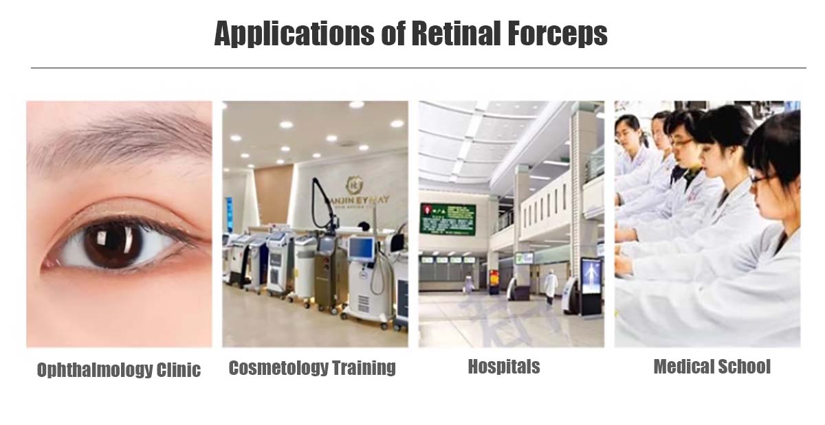 Applications of retinal forceps